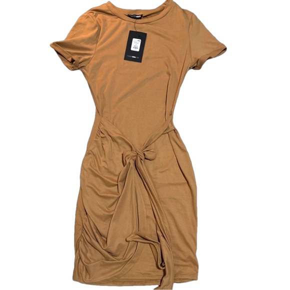 Women’s Addicted To Ya Mini Dress - Camel size small Fashion Nova - Picture 2 of 13
